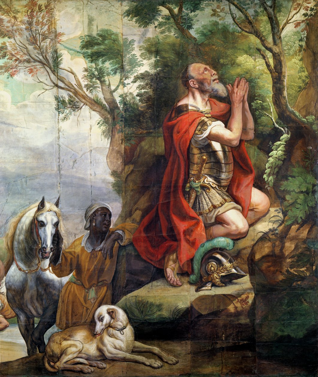 The Prayer of Gideon, tegneserie for et billedvev av Jacob Jordaens