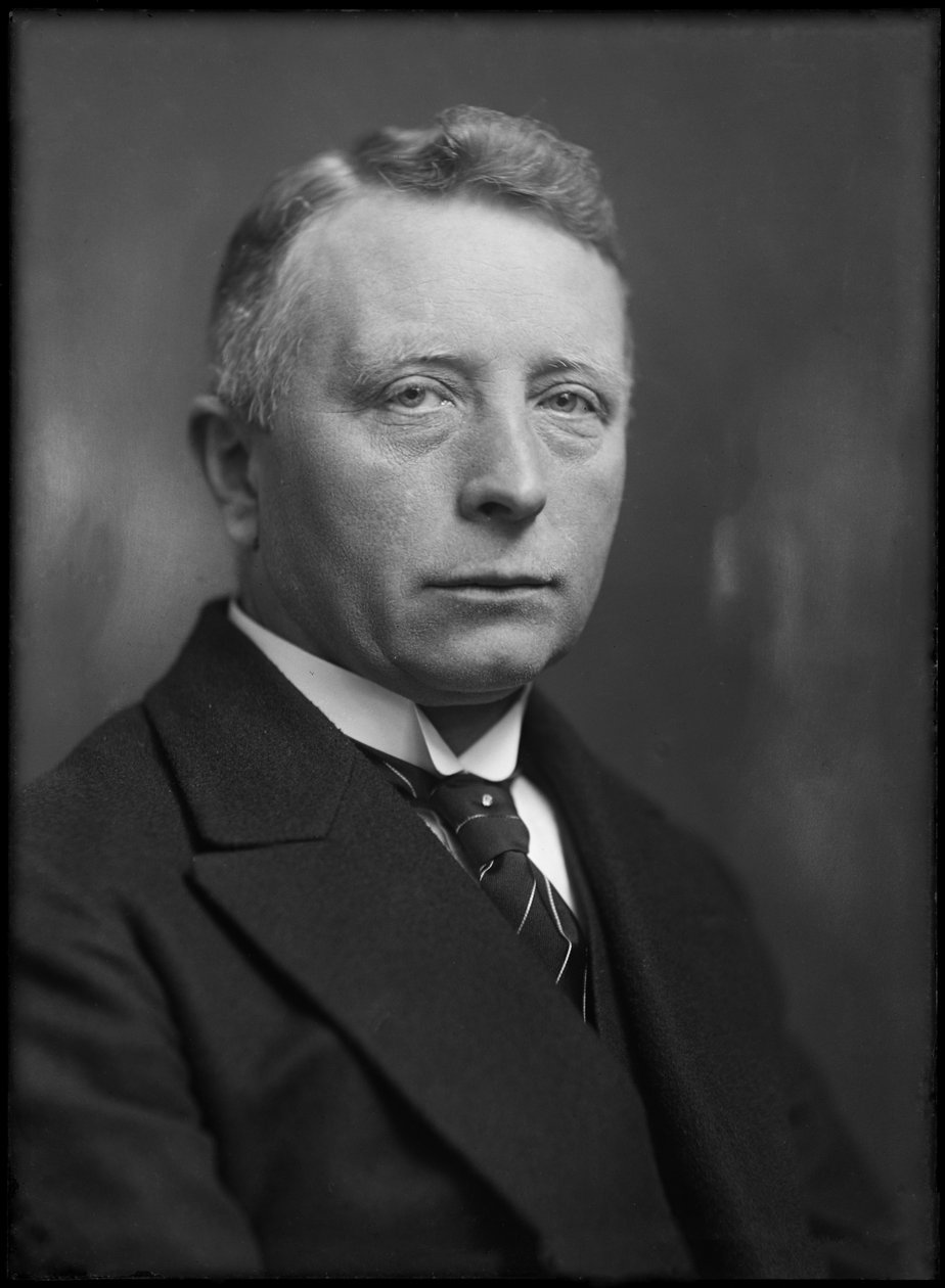 Portrettfoto av Johan Christiaan van Eerde av Jacob Merkelbach