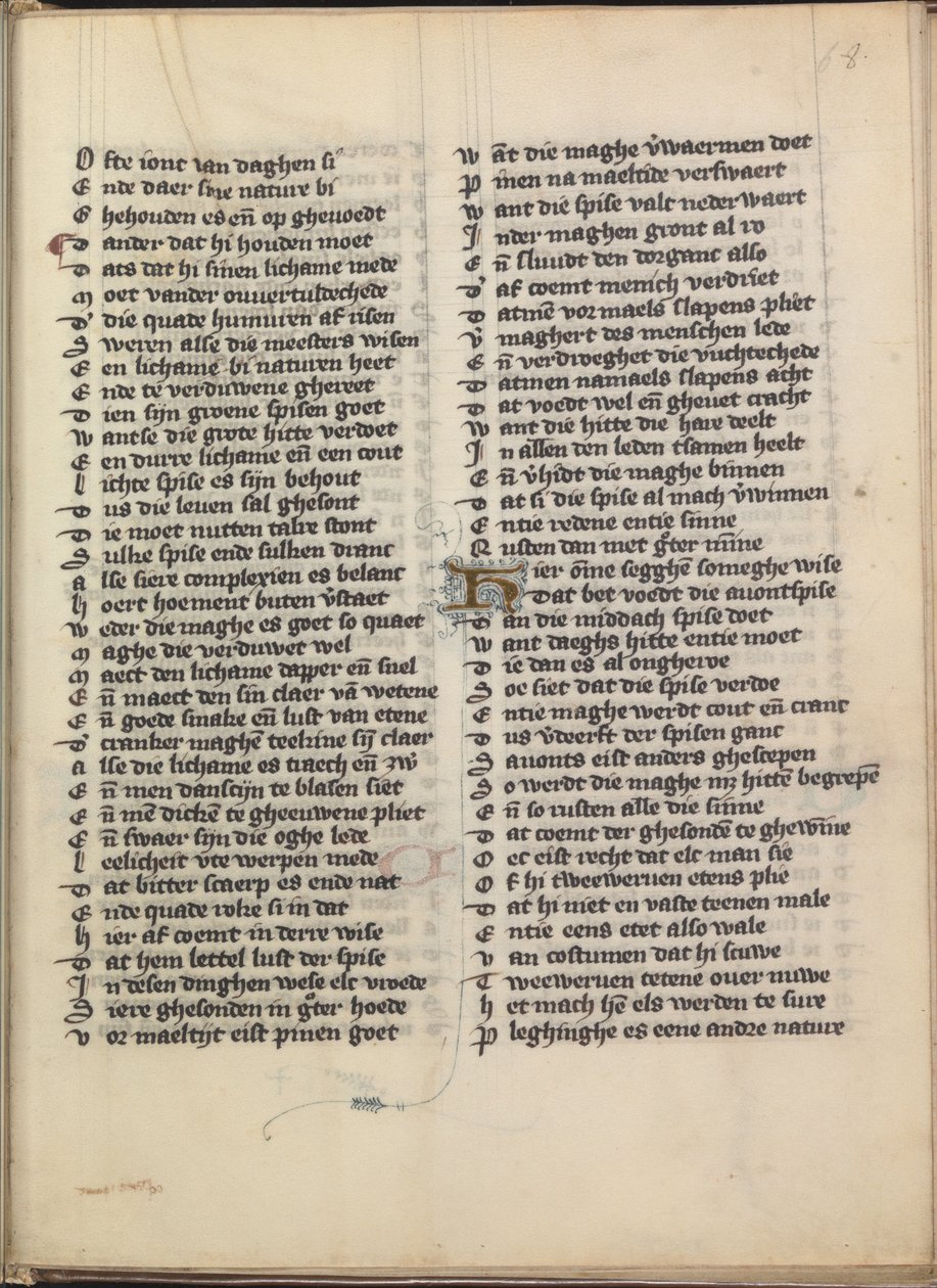 Tilbaketrukkethet av det hjemmelagde av Jacob van Maerlant