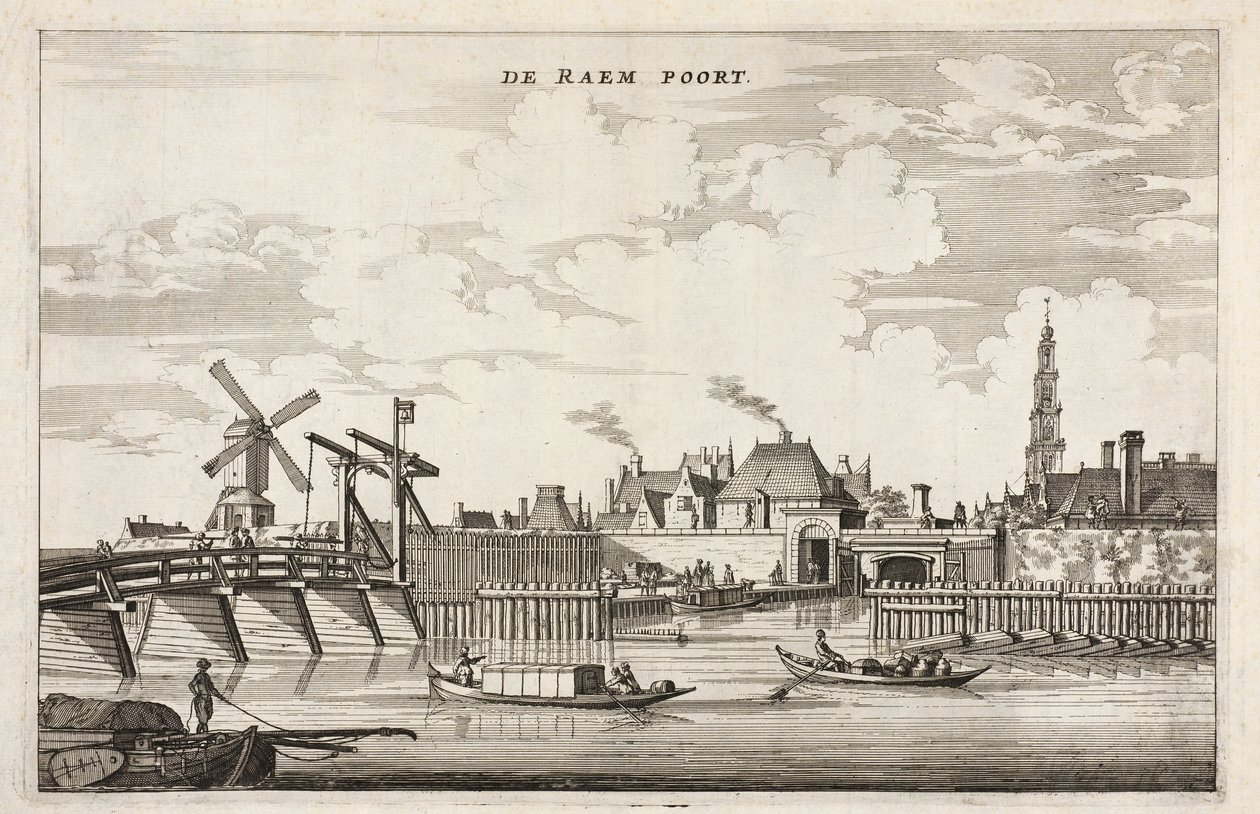 Raem -porten av Jacob van Meurs