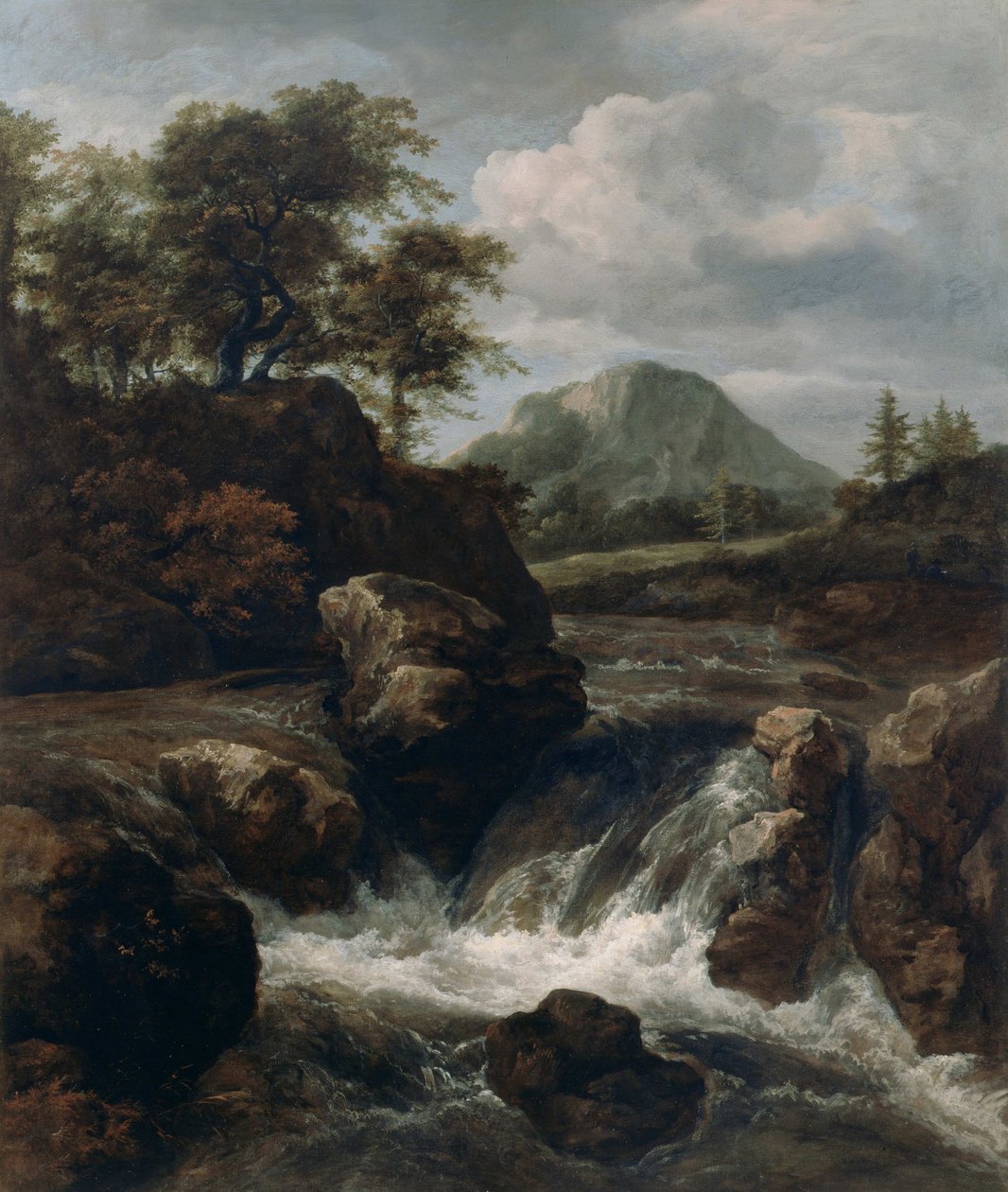 En foss av Jacob van Ruisdael