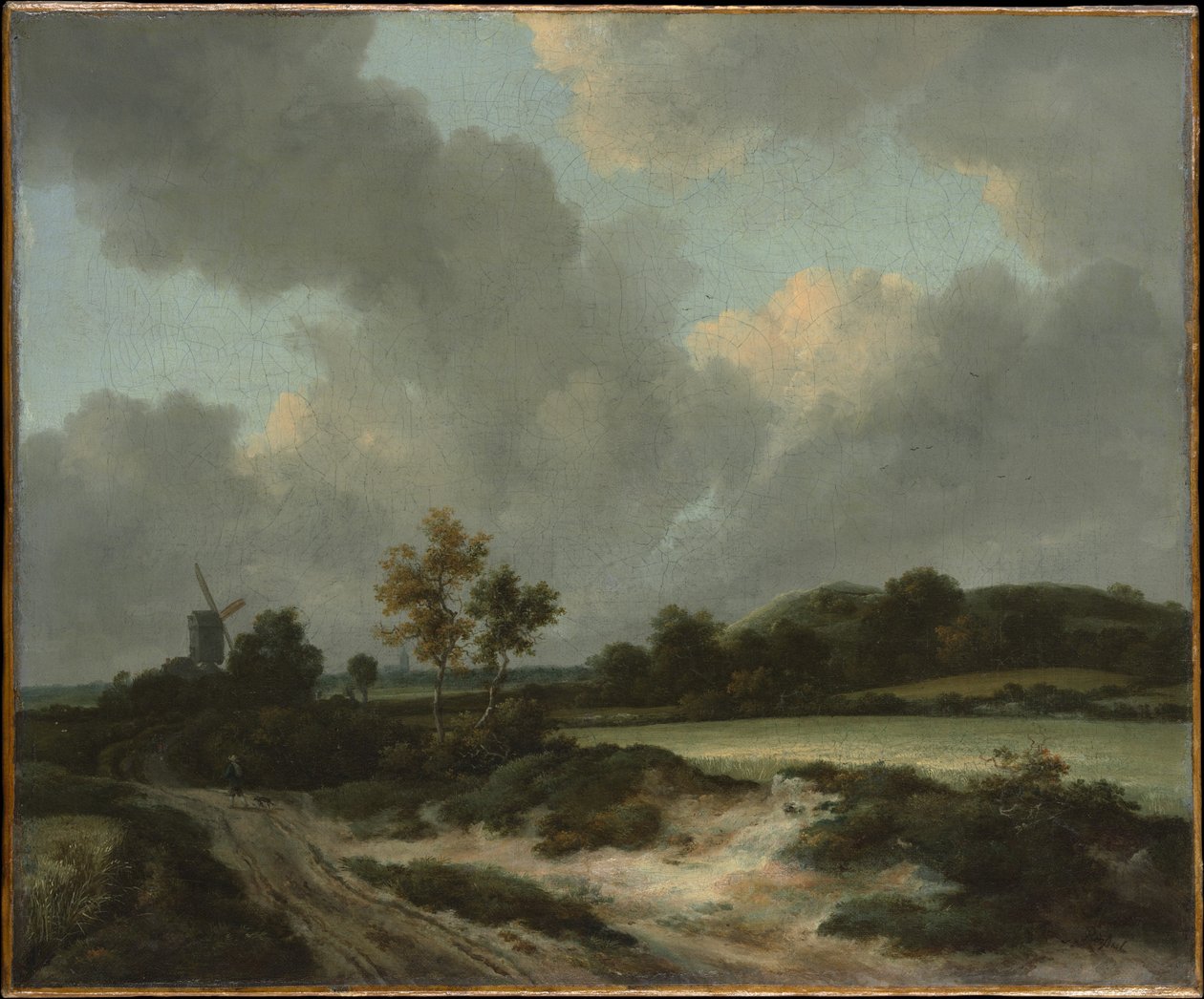 Kornmarker av Jacob van Ruisdael