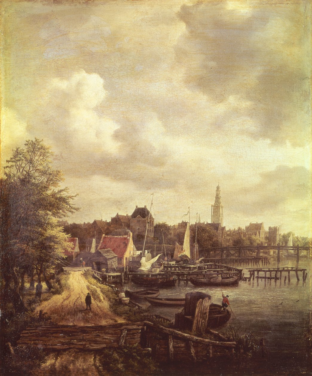 Utsikt over Amsterdam av Jacob van Ruisdael