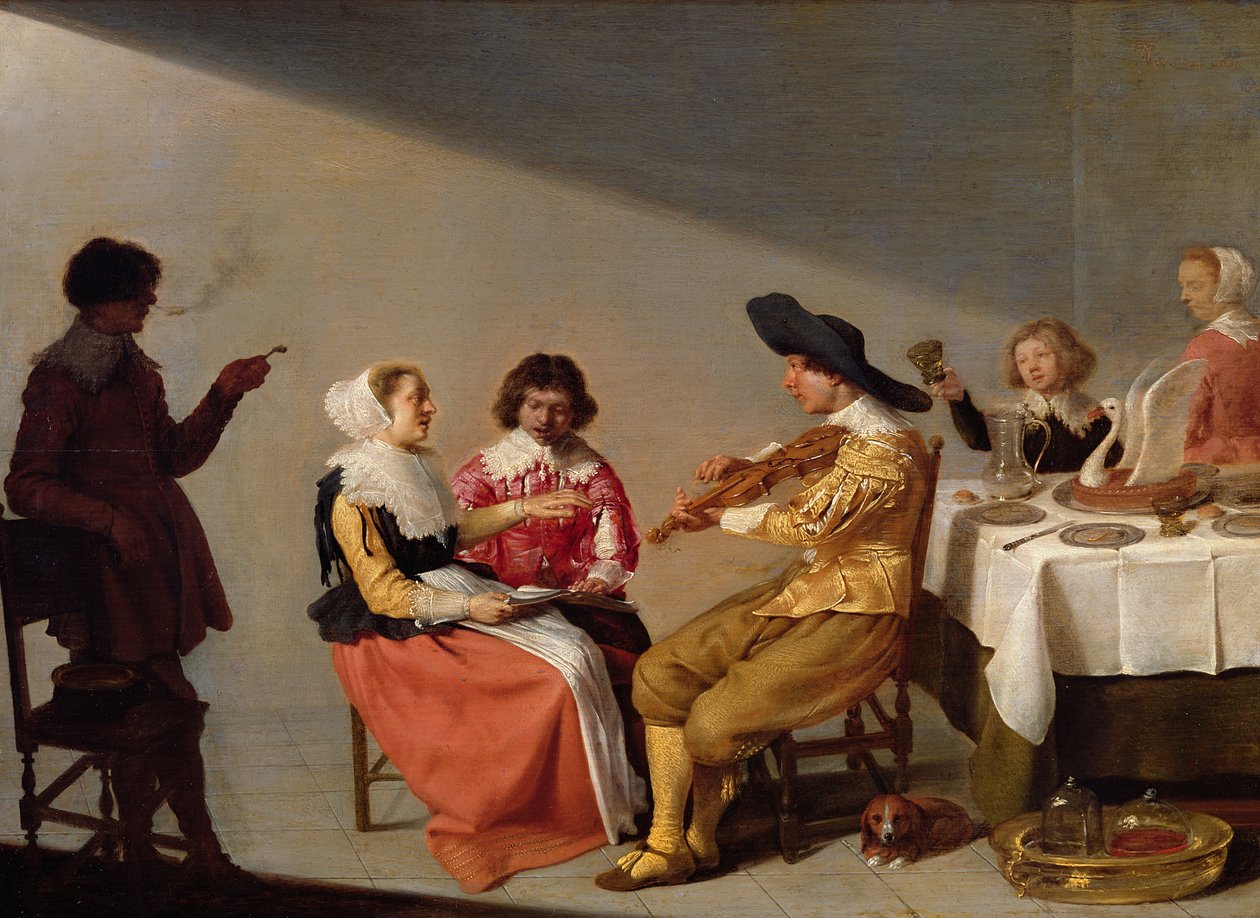 En musikalsk fest, 1631 av Jacob van Velsen