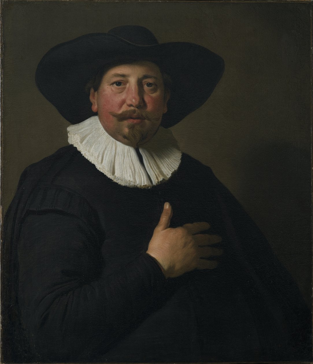 Portrett av en mann, ca. 1638 av Jacob Adriensz Backer