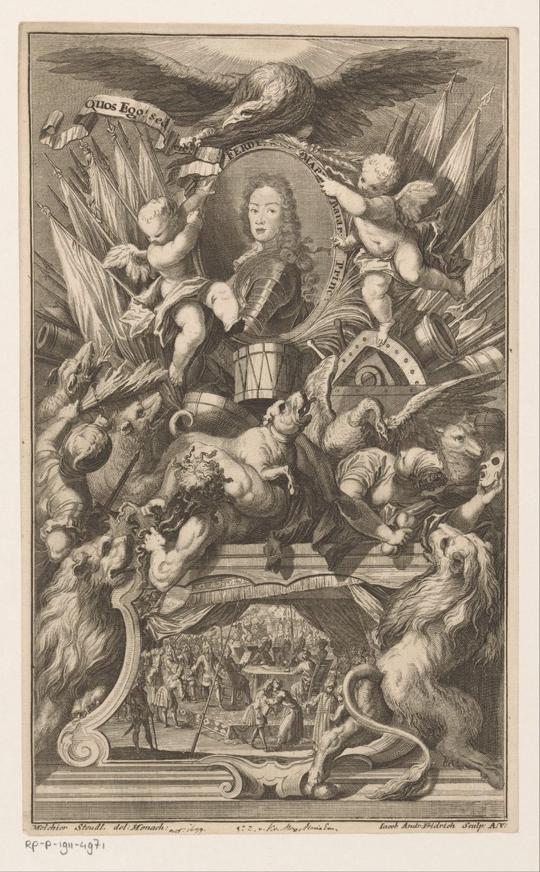 Portrett av Ferdinand av Bayern av Jacob Andreas Fridrich (I)