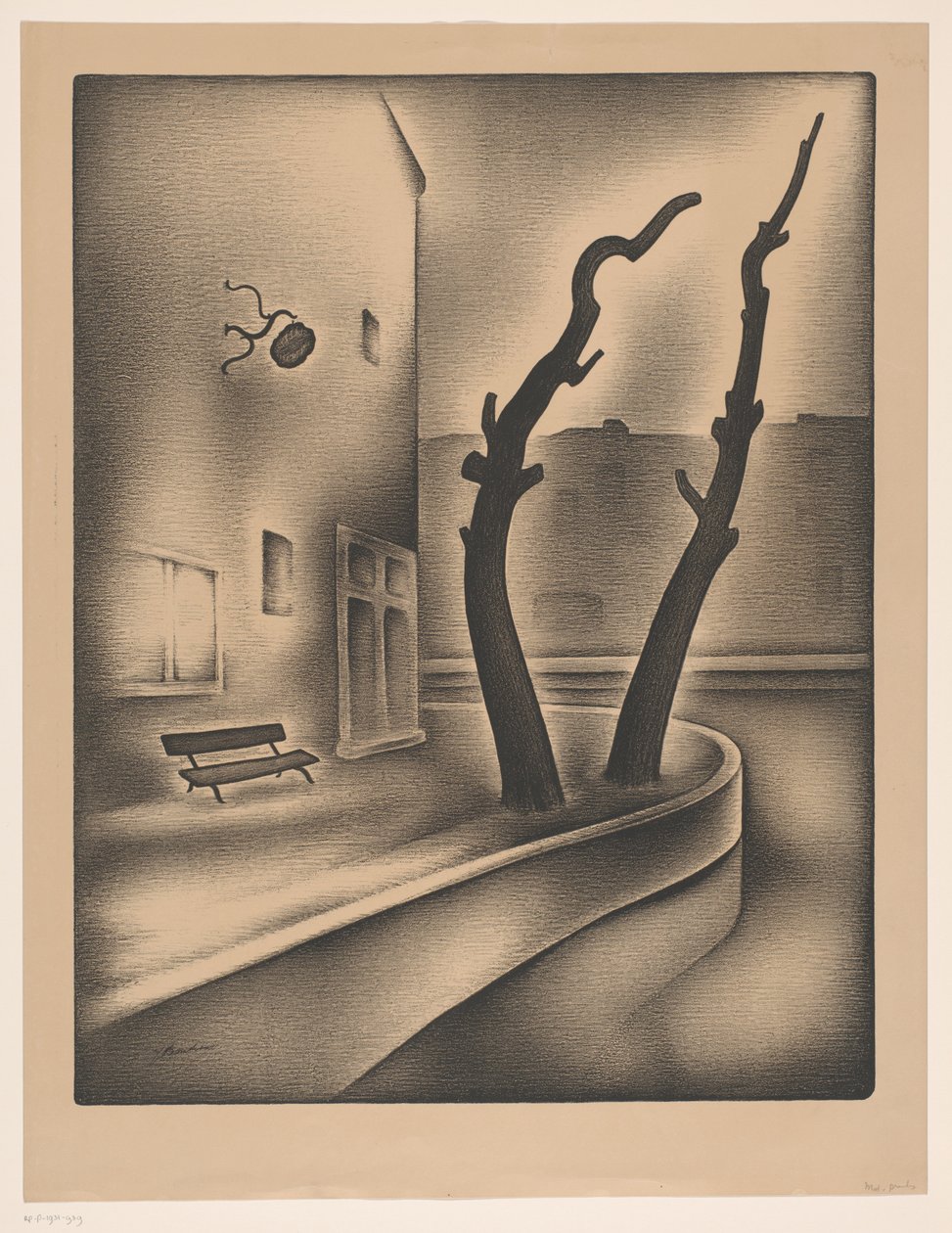 Hjørne av en kanal av Jacob Bendien (signed by artist)