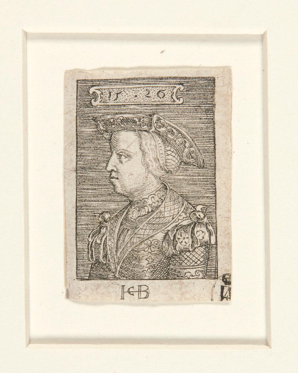 Claude, dronning av Frankrike, datter av Louis XII av Frankrike og Anne av Bretagne, kone til Frans I av Jacob Binck