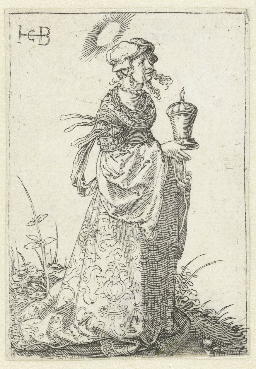 Maria Magdalena møtte zalfpot av Jacob Binck