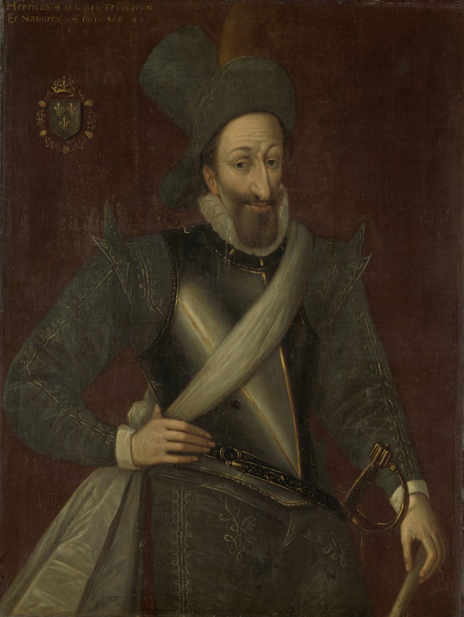 Henri IV (1553-1610), konge av Frankrike av Jacob Bunel (manner of)