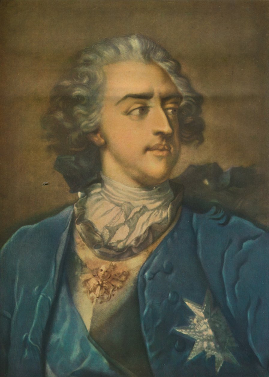 'Louis XV, konge av Frankrike', 1739, 1913 av Jacob Christoph Le Blon