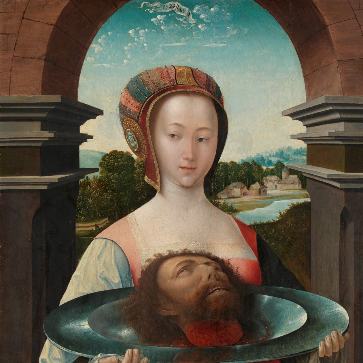 Salome med hodet til døperen Johannes Salome og hodet til døperen Johannes av Jacob Cornelisz van Oostsanen