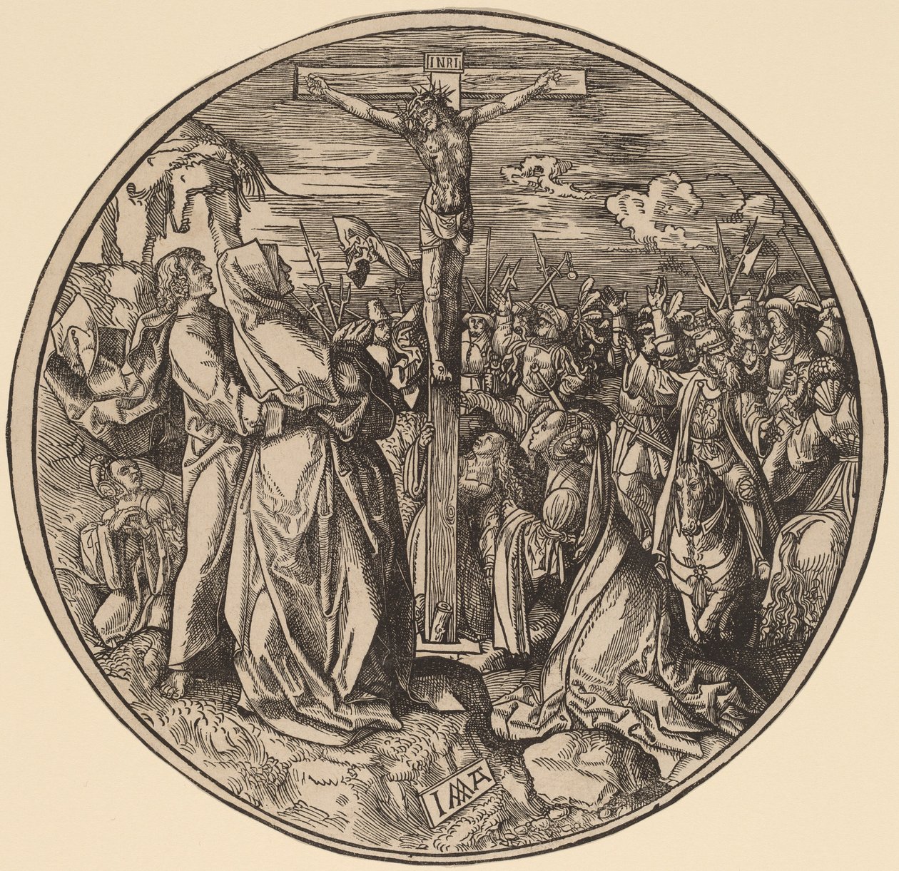 Korsfestelsen av Jacob Cornelisz van Oostsanen