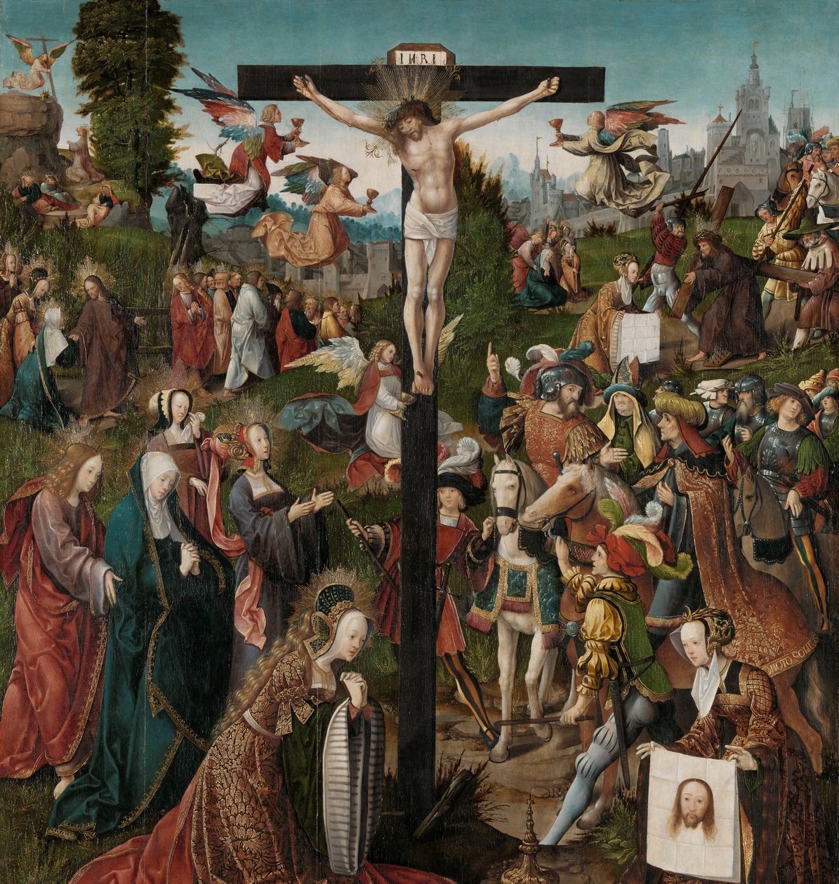 Korsfestelsen av Jacob Cornelisz van Oostsanen