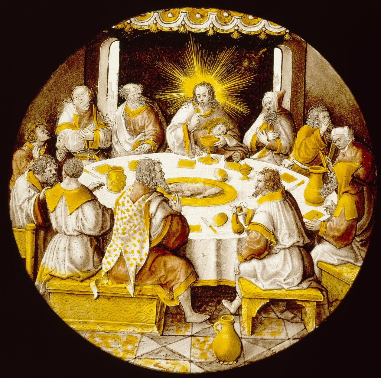Det siste måltid av Jacob Cornelisz van Oostsanen