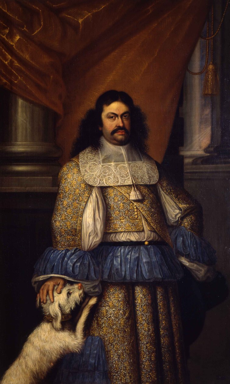 Portrett av Ranuccio II Farnese 1630–1694, hertug av Parma av Jacob Denys