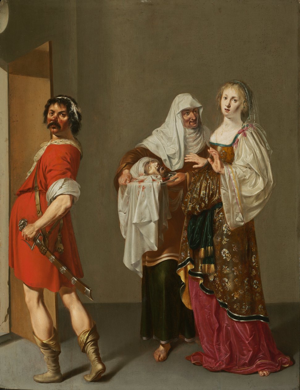 Salome med hodet til døperen Johannes av Jacob Duck