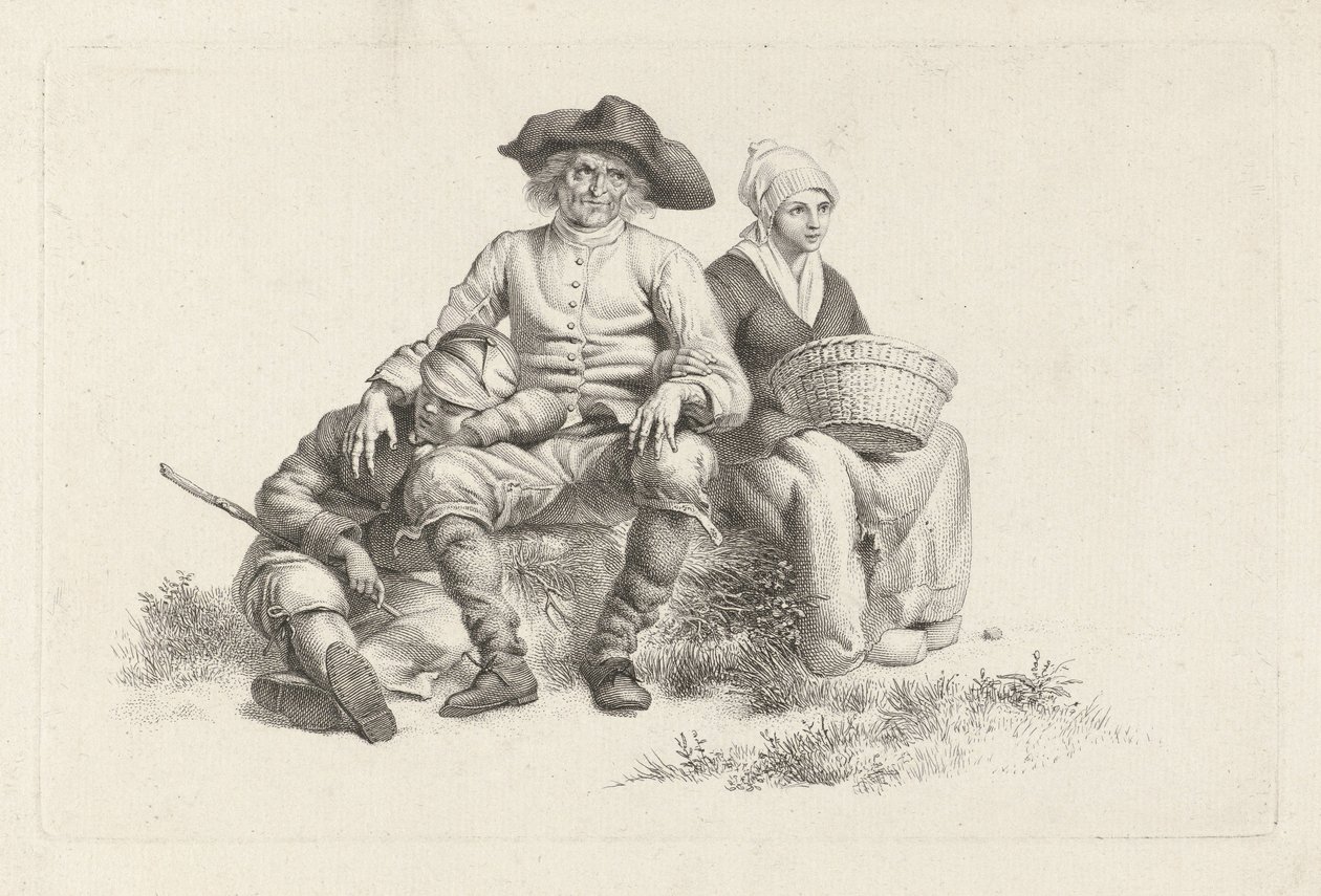bondefamilie Studietrykk / Etudes gravées (serietittel) av Jacob Ernst Marcus