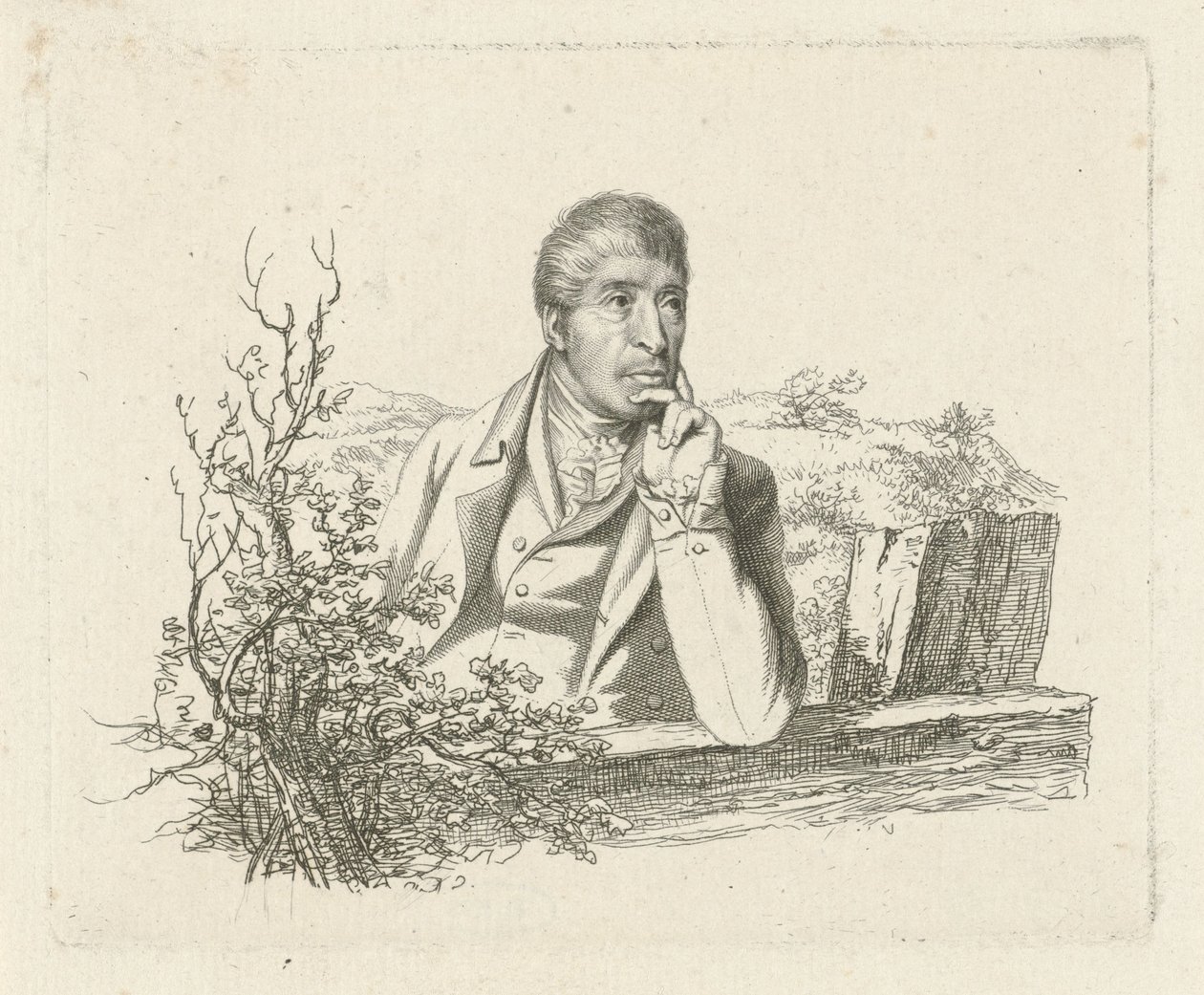 Portrett av Pieter Pieterszn. barberere av Jacob Ernst Marcus