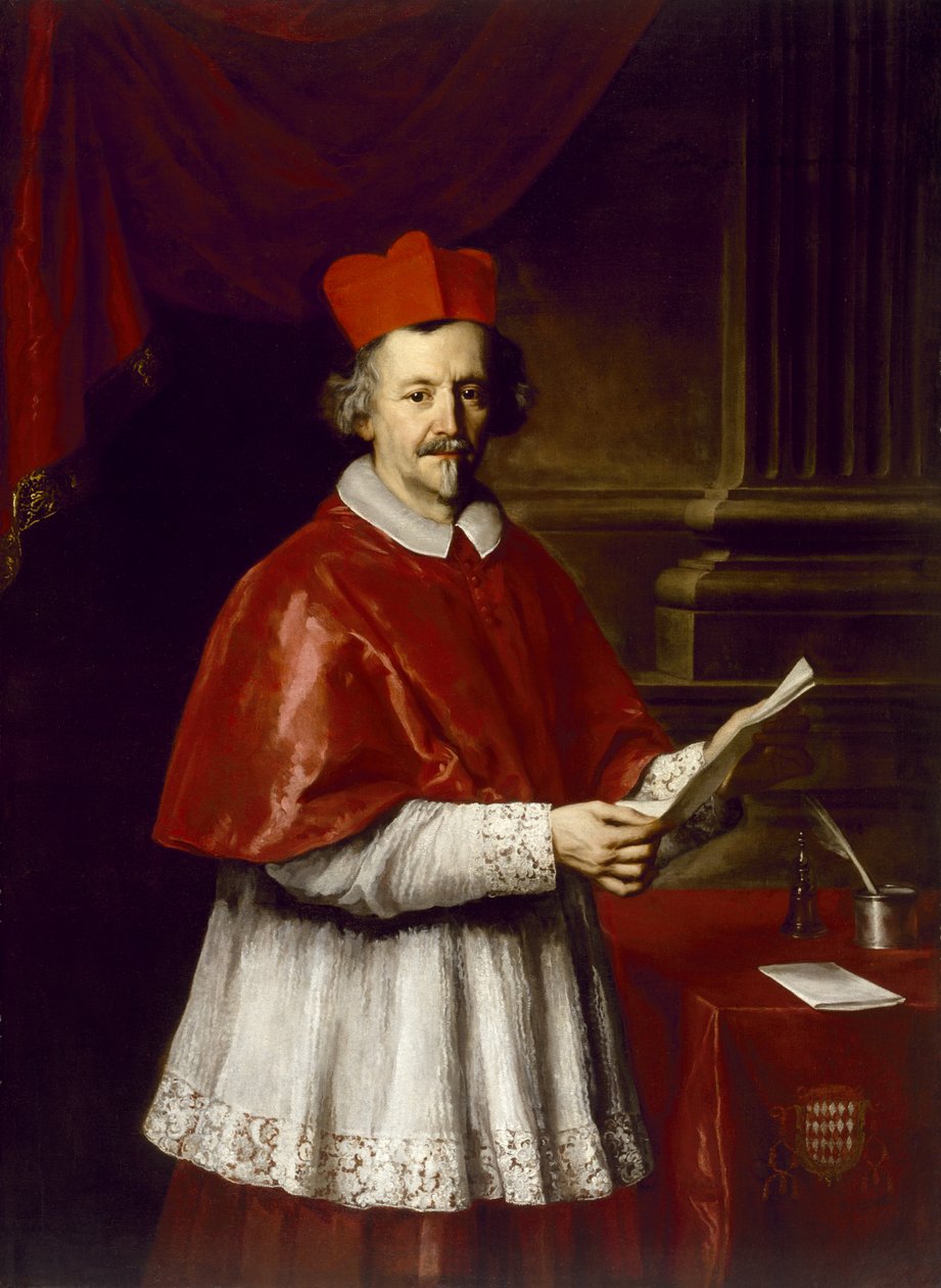 Kardinal Giulio Spinola, ca. 1675 av Jacob Ferdinand Voet