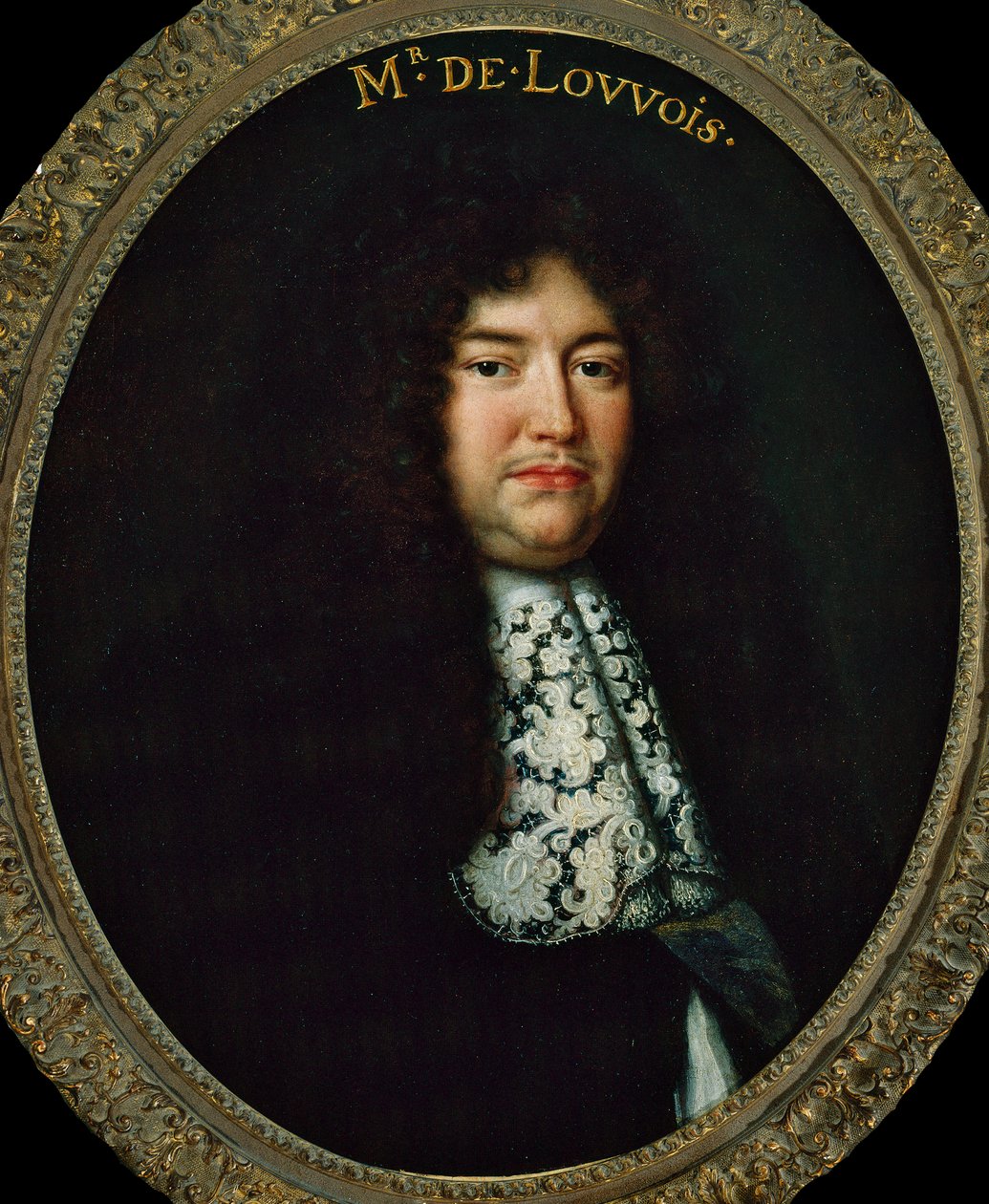 Portrett av François Michel Le Tellier, markis av Louvois 1641-1691, ca. 1680. av Jacob Ferdinand Voet