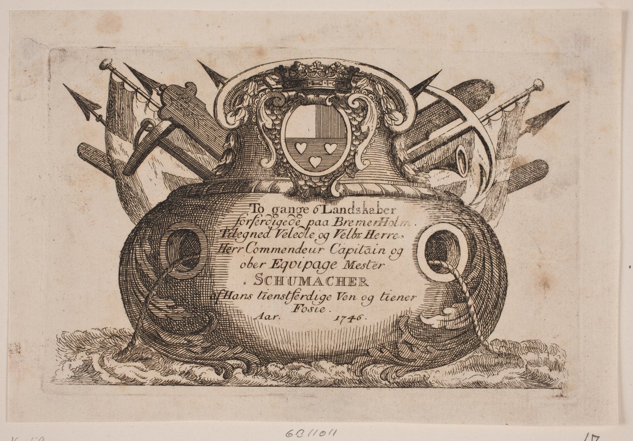 Tittelside for "To ganger 6 landskap ferdig på Bremerholm" av Jacob Fosie