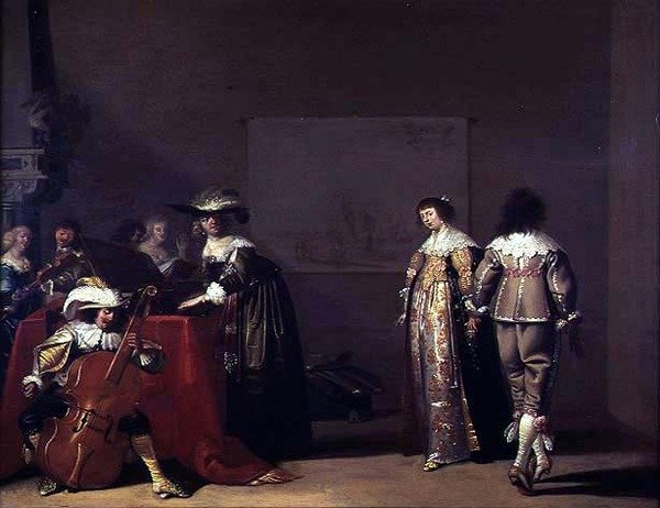 En musikkfest av Jacob Fransz van der Merck