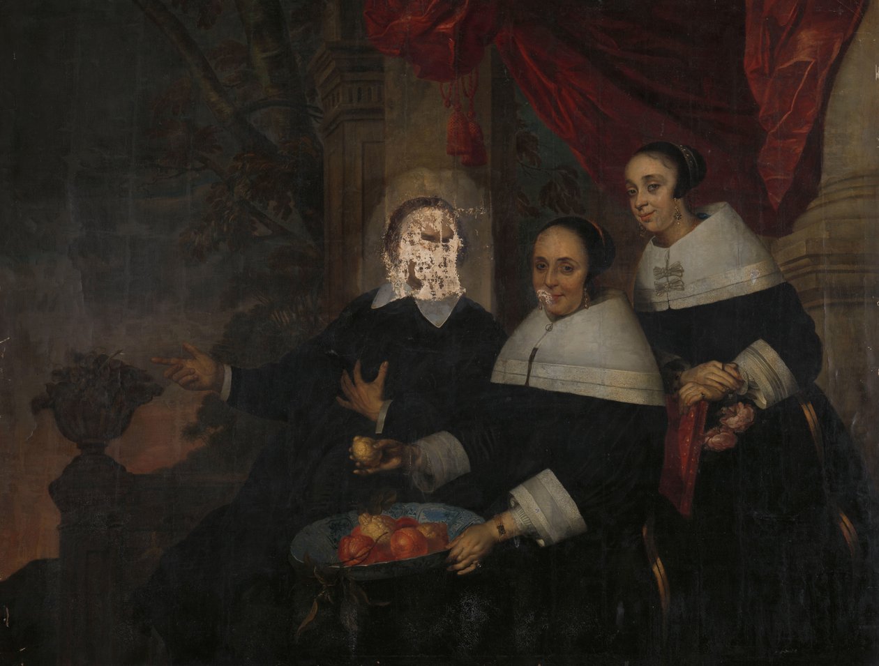 Familie portrett av Jacob Fransz. van der Merck