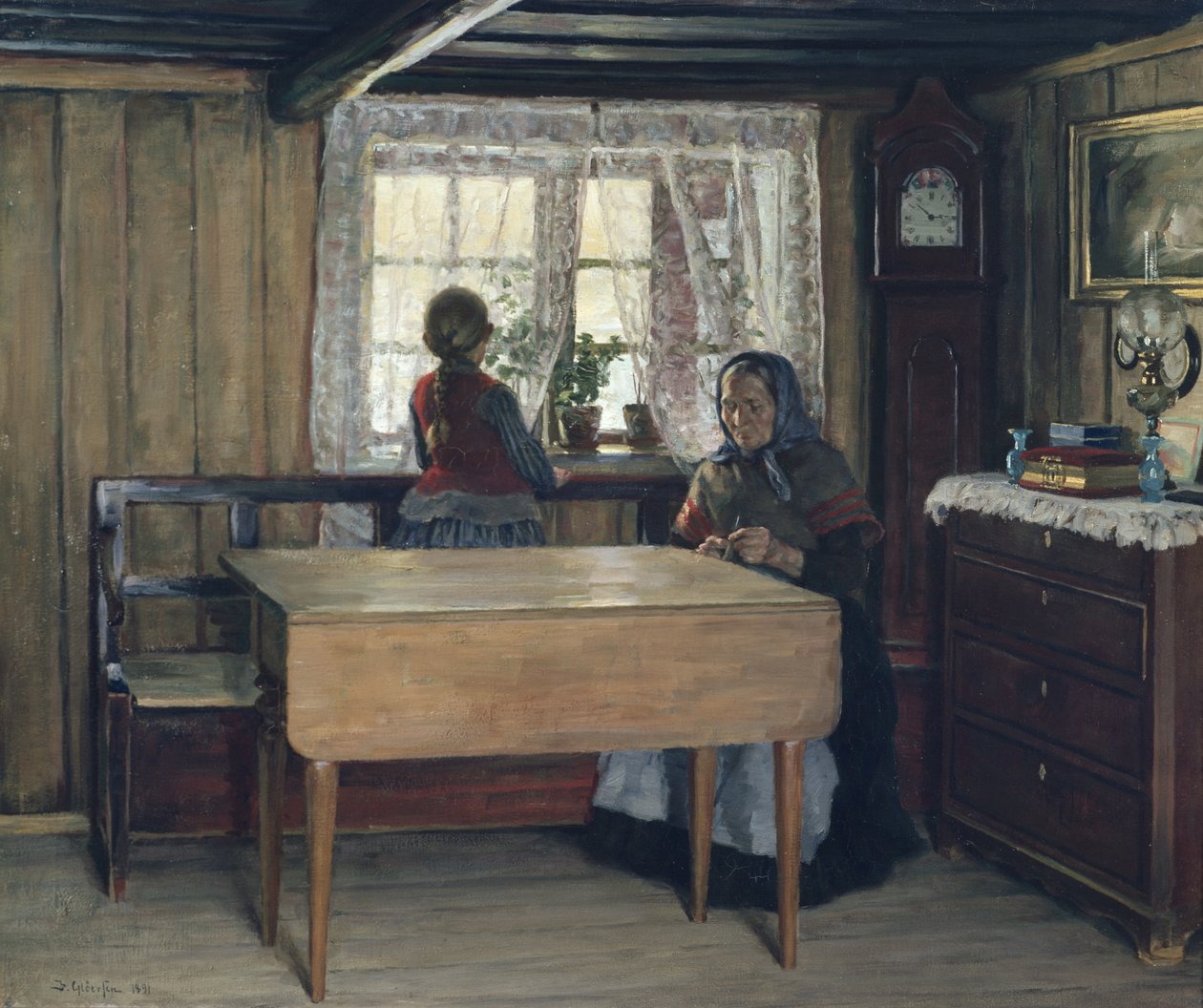 Hos bestemor av Jacob Gloersen