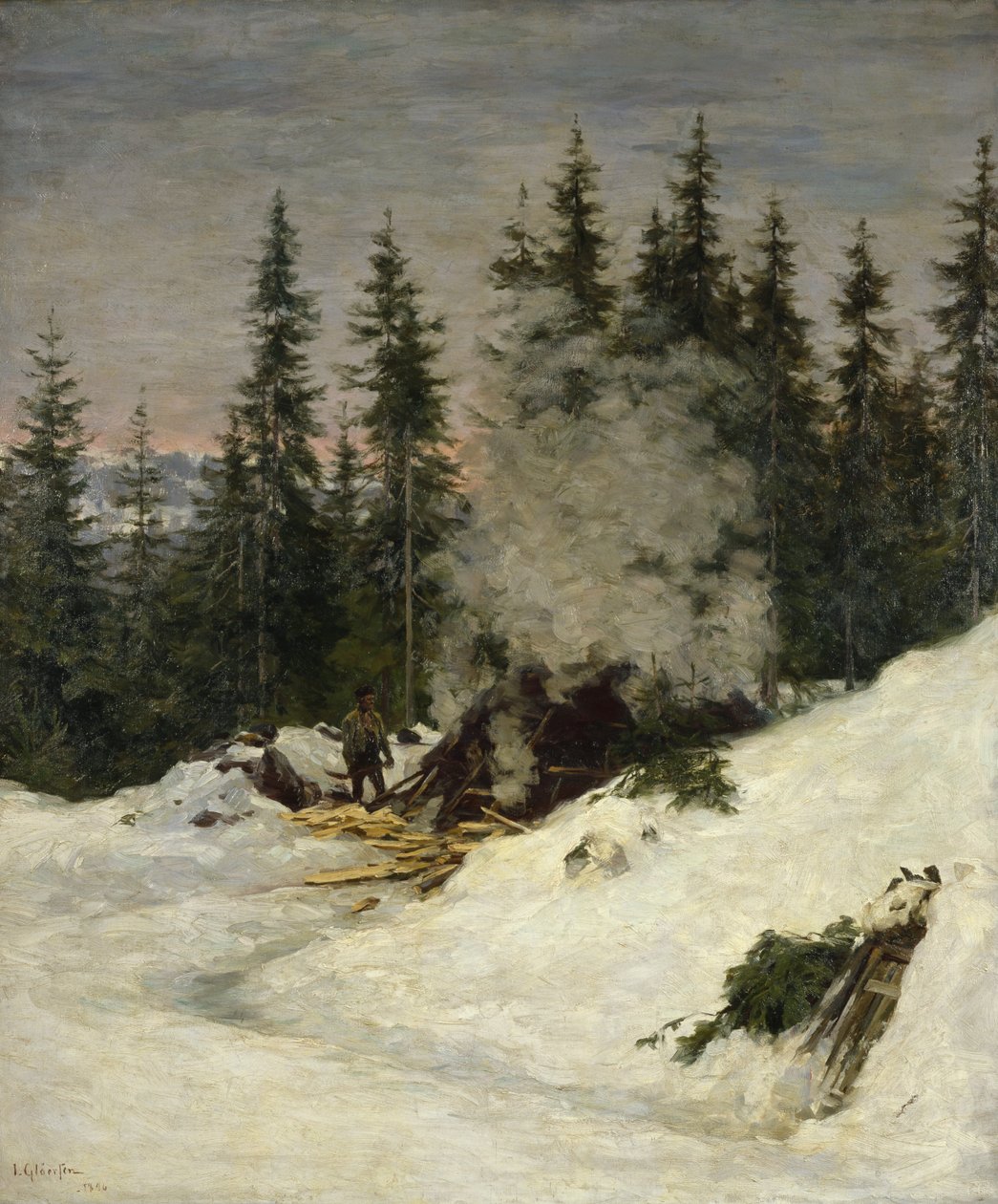 Kullbrenning av Jacob Gloersen