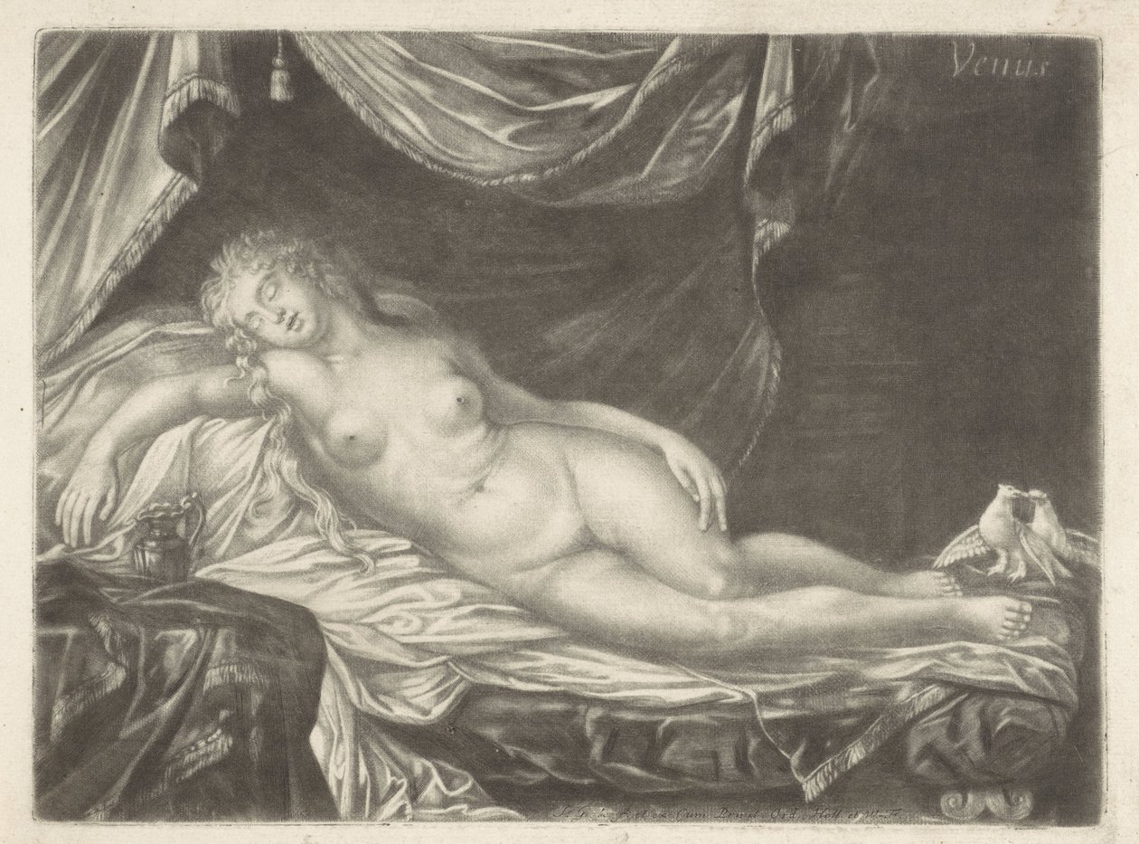 Sovende Venus Venus av Jacob Gole
