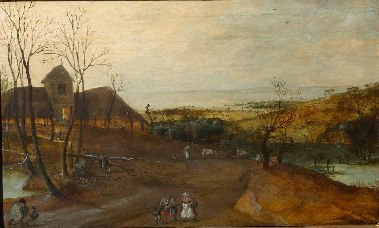 De fire årstidene: Høst, 1577. av Jacob Grimmer