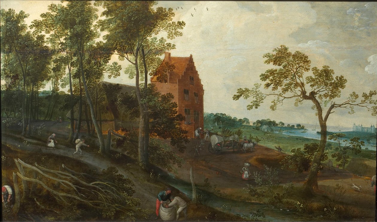 De fire årstider: Sommer, 1577. av Jacob Grimmer