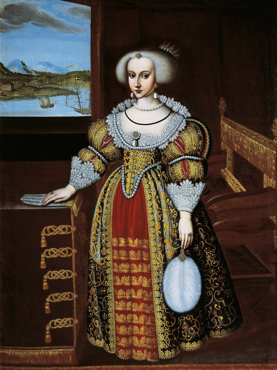 Portrett av Christina av Sverige (Stockholm av Jacob Heinrich Elbfas