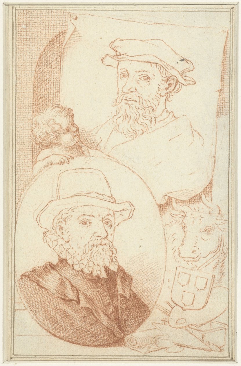 Dirk og Wouter Crabeth av Jacob Houbraken