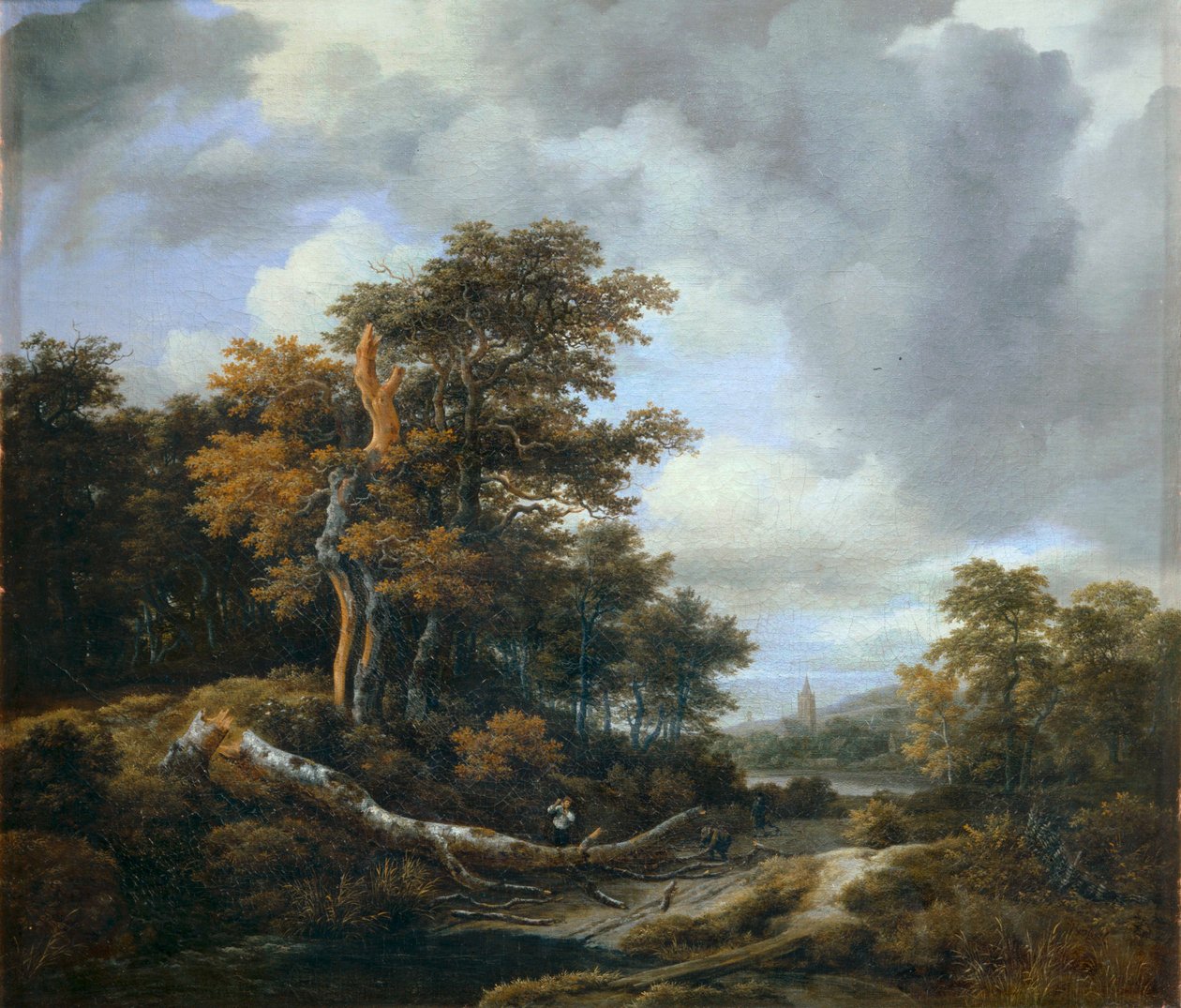  av Jacob Isaaksz. or Isaacksz. van Ruisdael