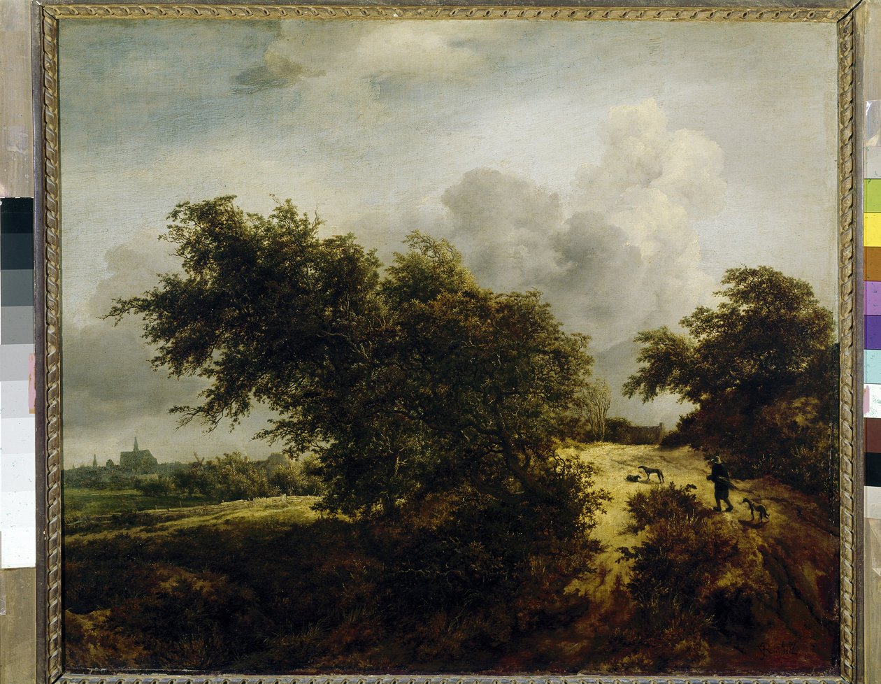 Le Buisson (The Bush), ca. 1647 (olje på lerret) av Jacob van Ruisdael