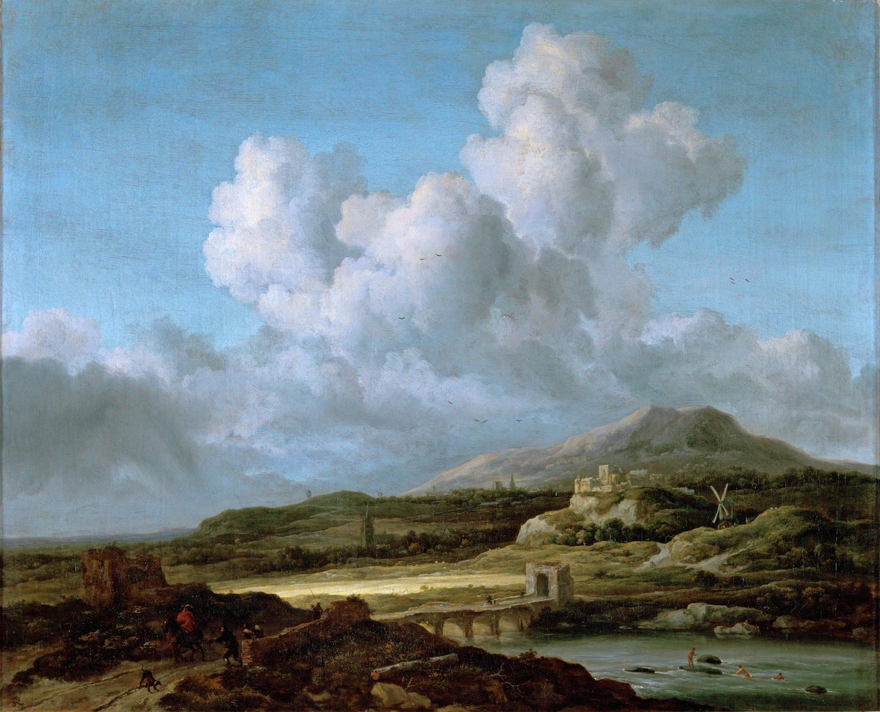  av Jacob Isaaksz. or Isaacksz. van Ruisdael