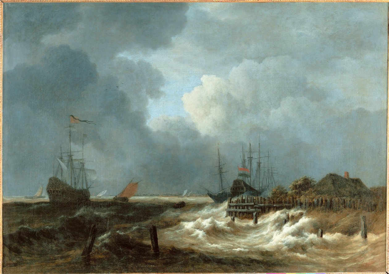  av Jacob Isaaksz. or Isaacksz. van Ruisdael