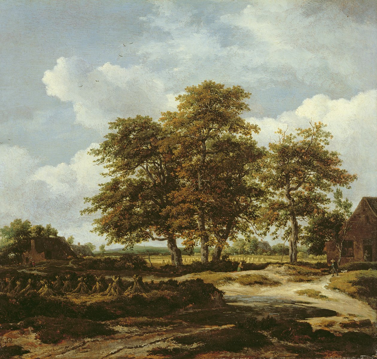  av Jacob Isaaksz. or Isaacksz. van Ruisdael