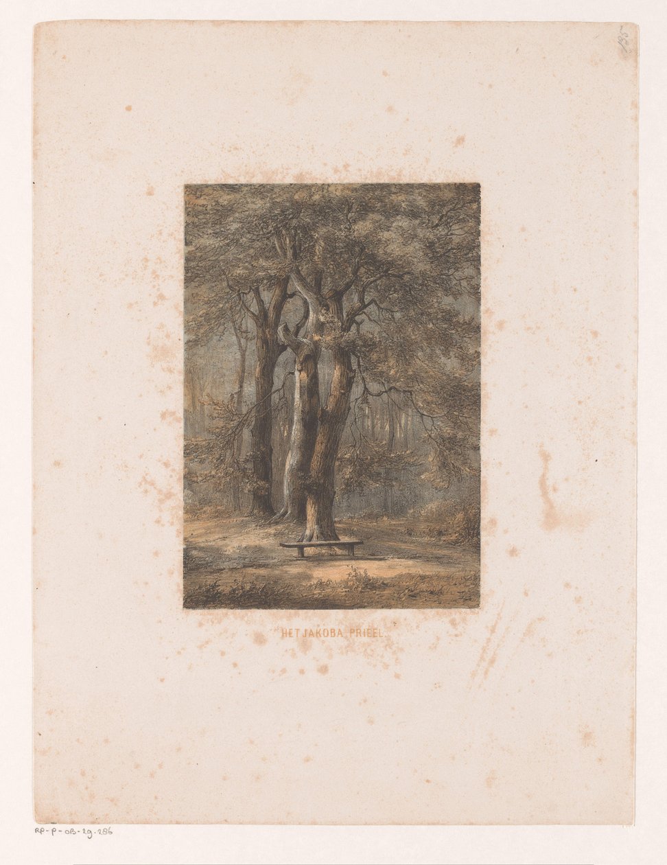 Jacoba lysthus Jakoba lysthuset (tittel på objekt) av Jacob Jan van der Maaten