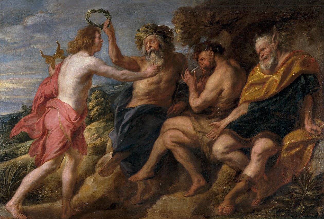 Apollo som seierherre over Pan av Jacob Jordaens