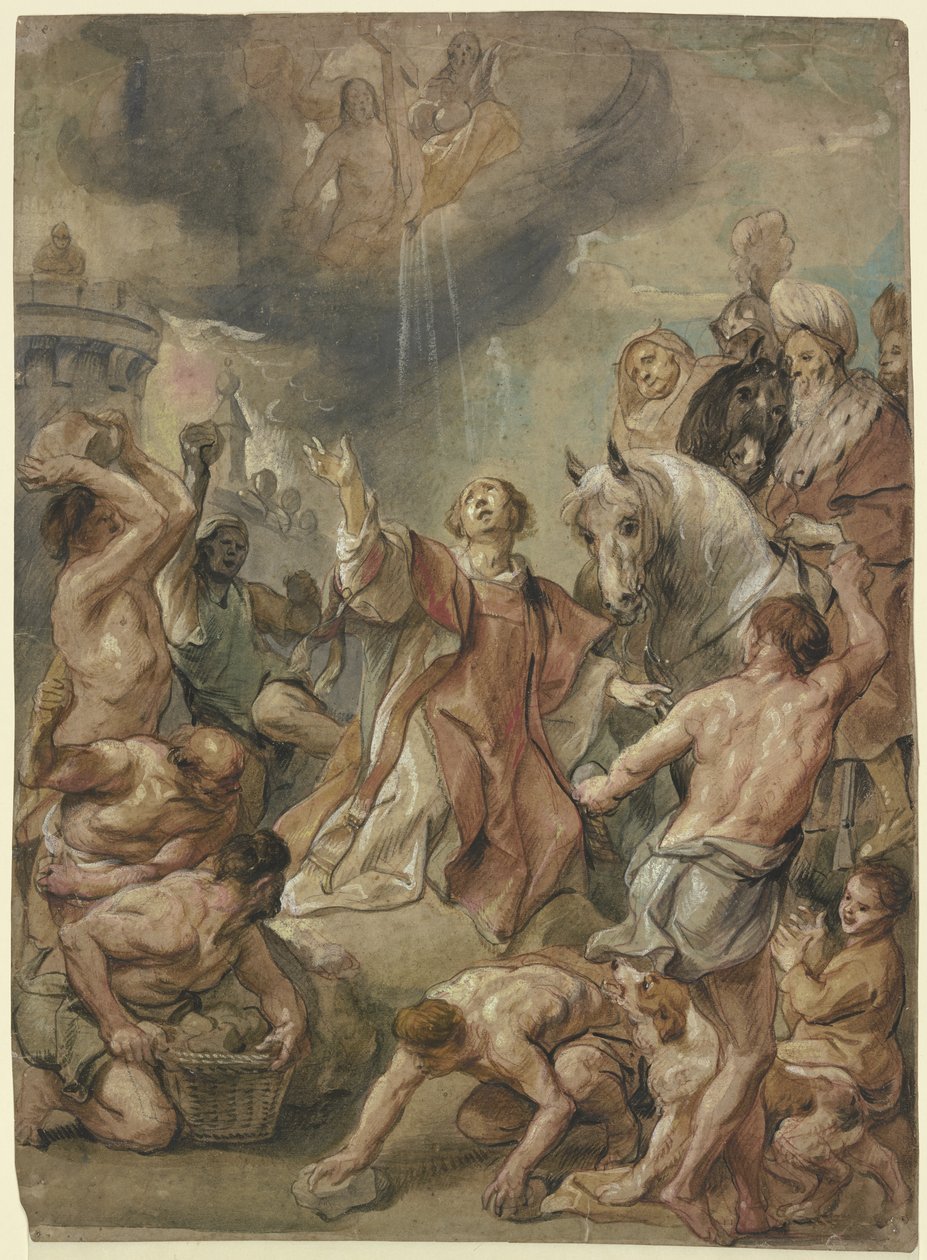 Sankt Stefans martyrium av Jacob Jordaens