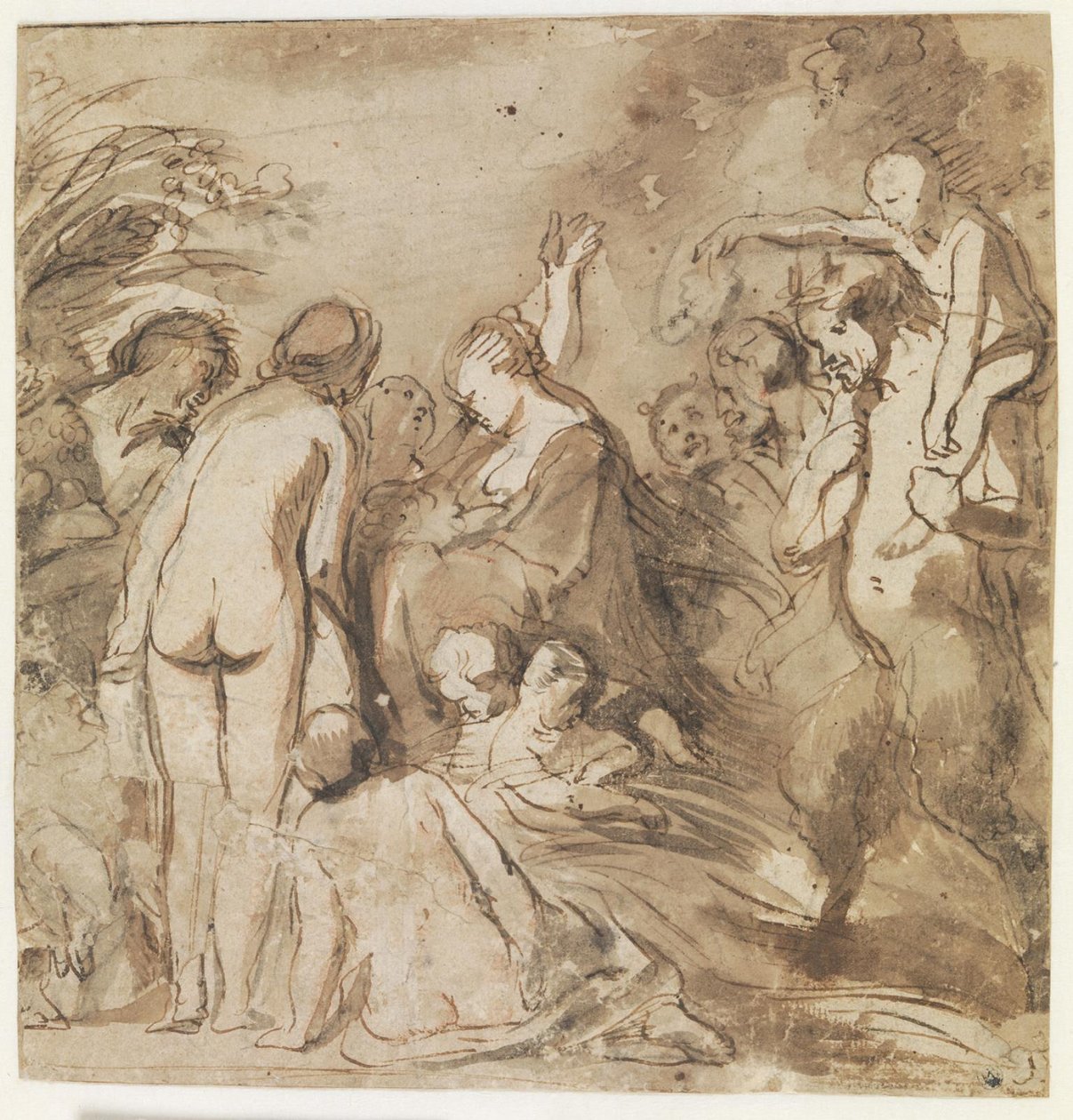 Homage to Pomona (allegori om fruktbarhet) av Jacob Jordaens