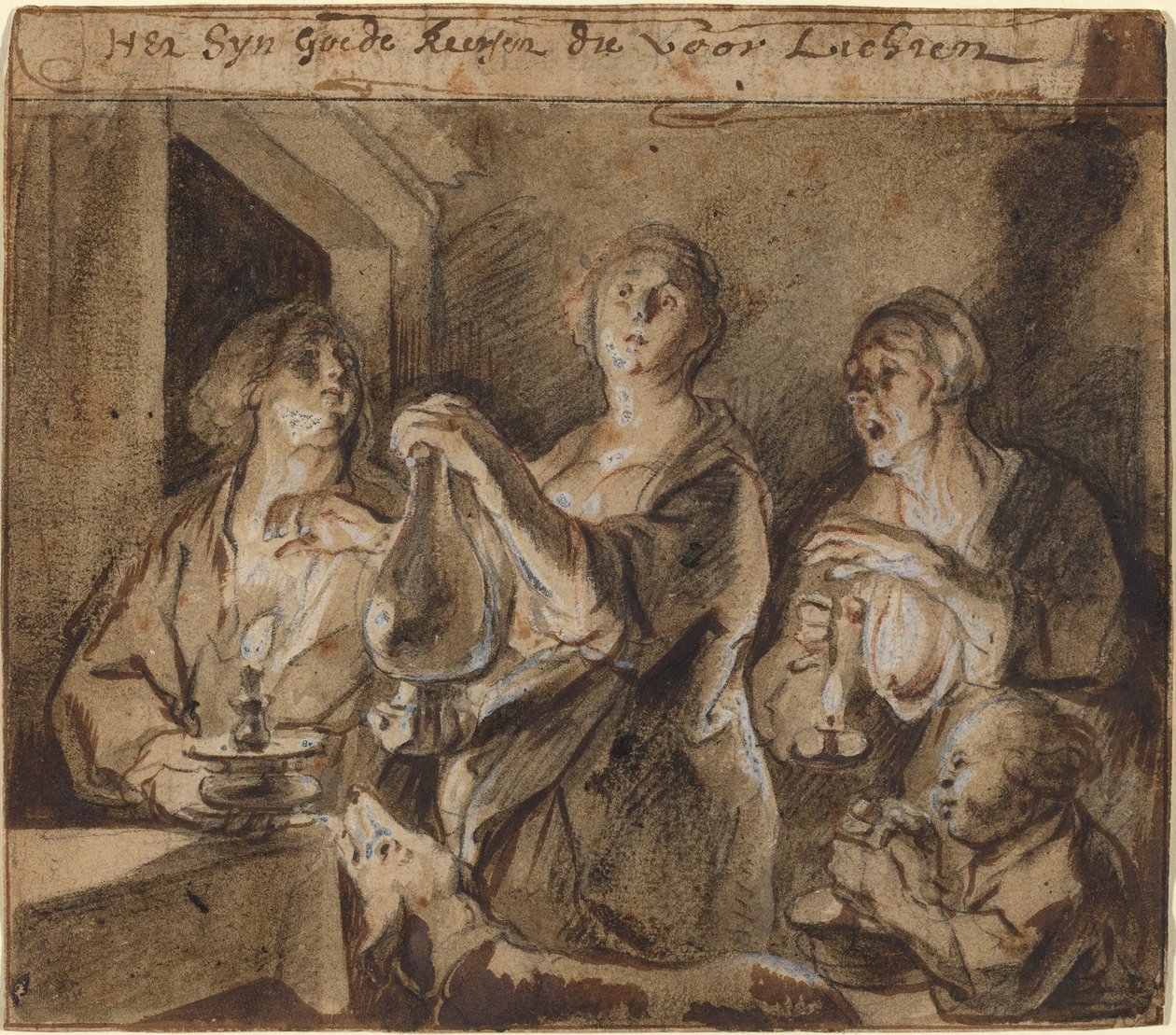 "Det er gode lys som lyser opp veien" av Jacob Jordaens
