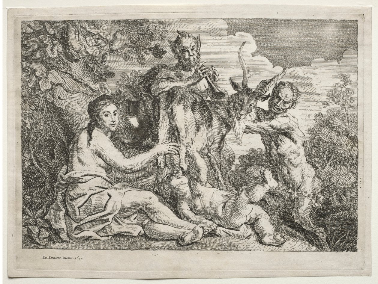 Jupiter næret av geiten Almathea, 1652. av Jacob Jordaens