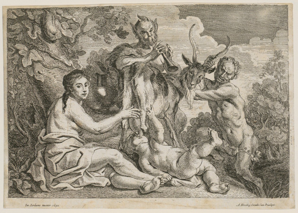 Jupiter næret av geiten Amalthea av Jacob Jordaens