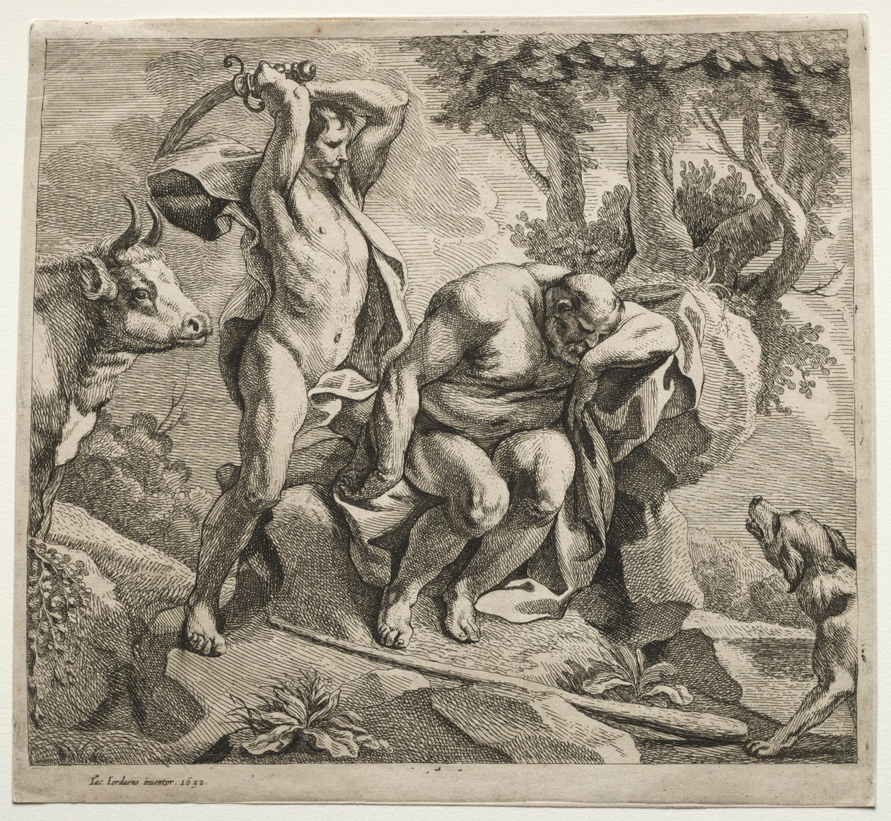 Mercury Killing Argus av Jacob Jordaens