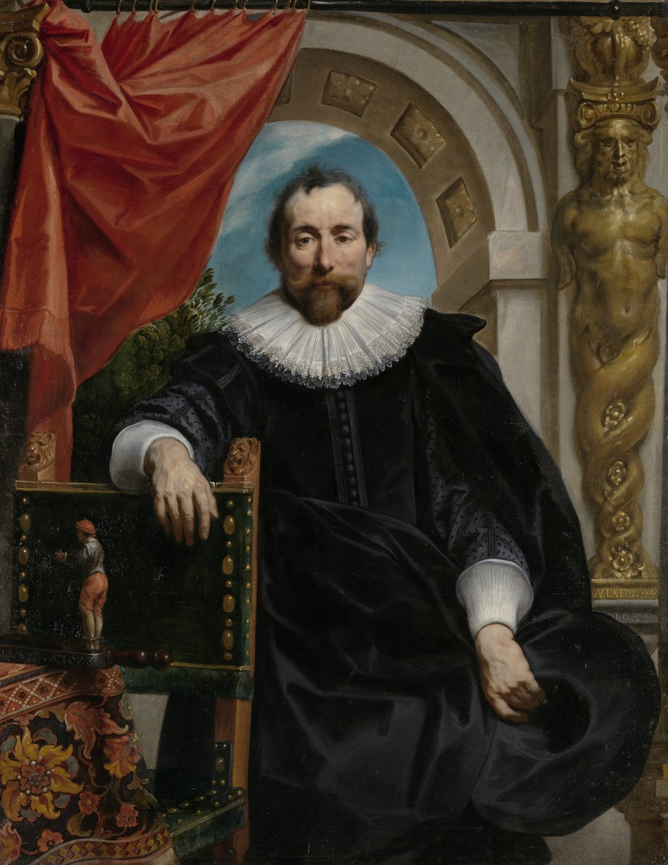 Portrett av Rogier Le Witer, 1635 av Jacob Jordaens