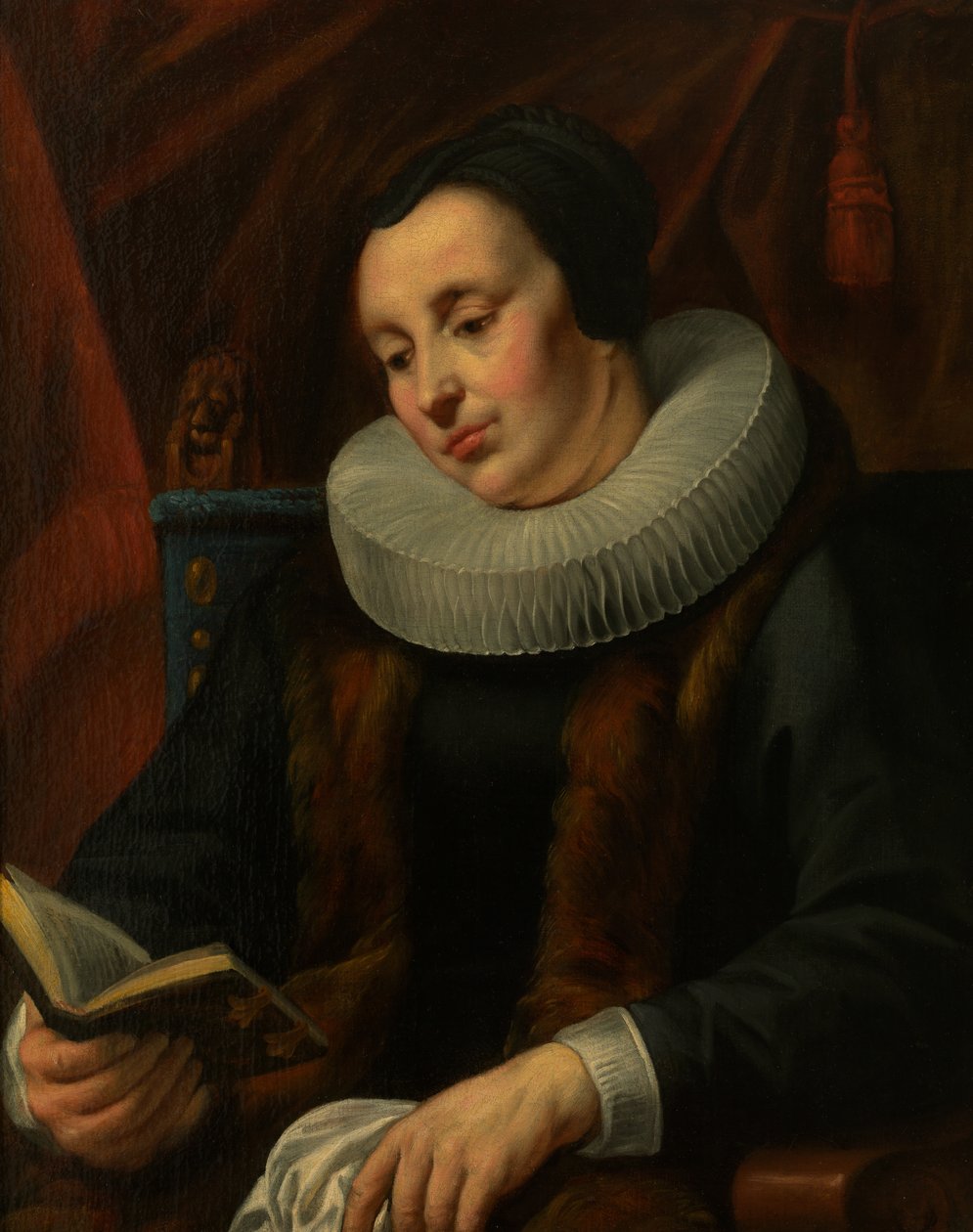 Portrett av en kvinne av Jacob Jordaens